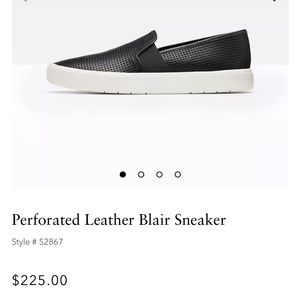 Vince Blair Perforated Leather Sneaker